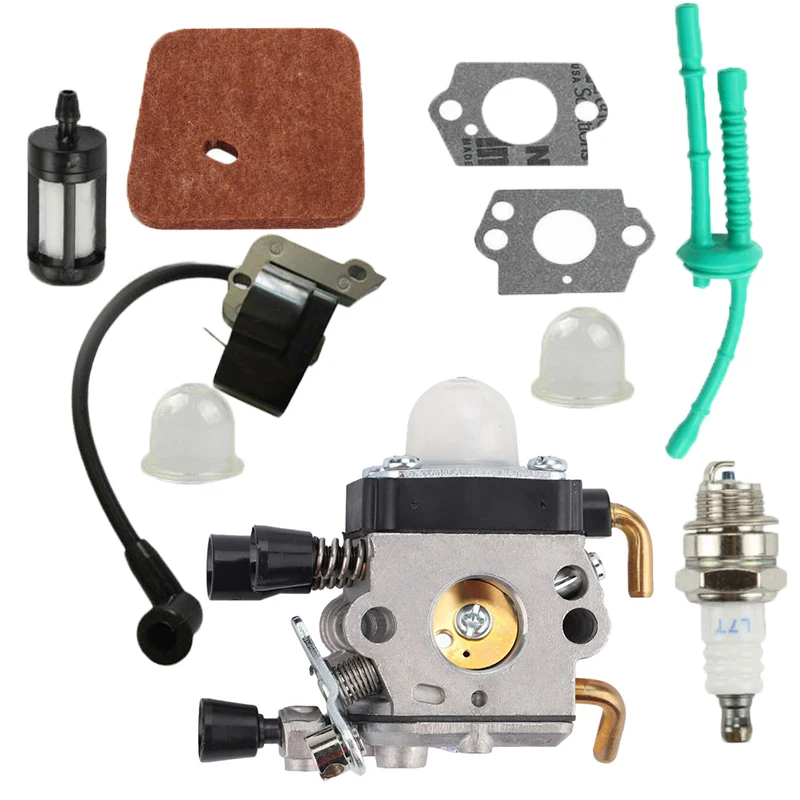 

Carburetor Air Fuel Filter Gaskets Kit For Stihl FS55RC HL45 KM55R FS45C FS45L