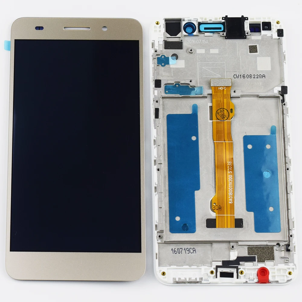 Для Huawei Honor 5A Y6 LCD Disaplay CAM-L23 CAM-L03 CAM-L21 CAM-AL00 ЖК-дисплей + сенсорный датчик экрана в