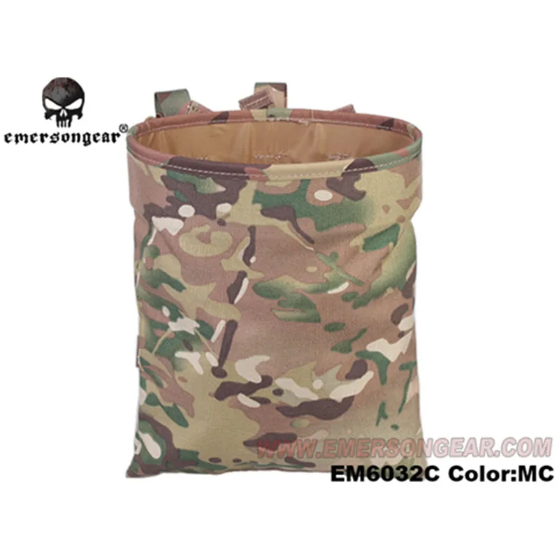 MC Emerson gear тактический висячий чехол CQC Складная Сумка-самосвал MOLLE утилита Органайзер охотничий EDC поясной чехол военный страйкбол снаряжение - Цвет: MC