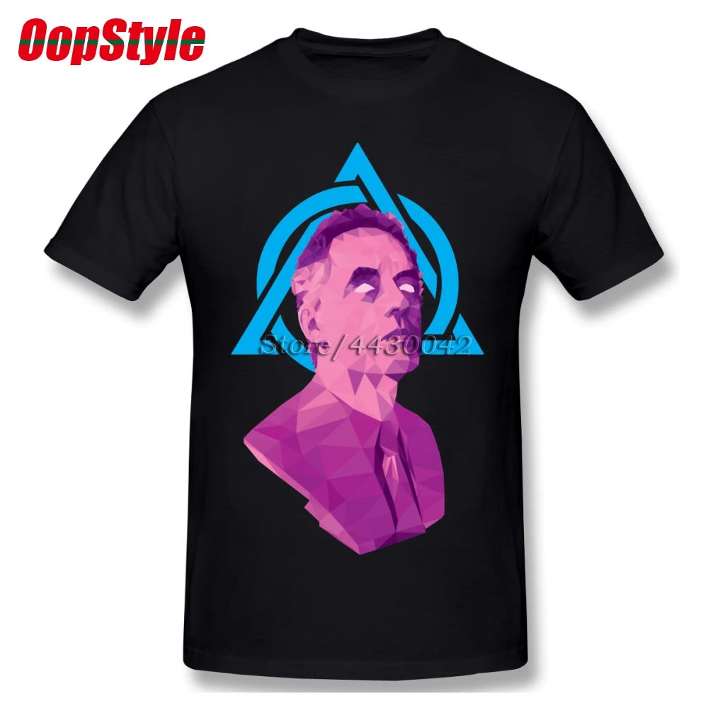 Jordan Peterson Archetypal Эстетическая розовая футболка для мужчин размера плюс хлопковая