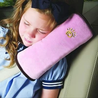 car safe fit adjuster car seat belt cover pillow protect shoulder pad children safety strap car accessories interior