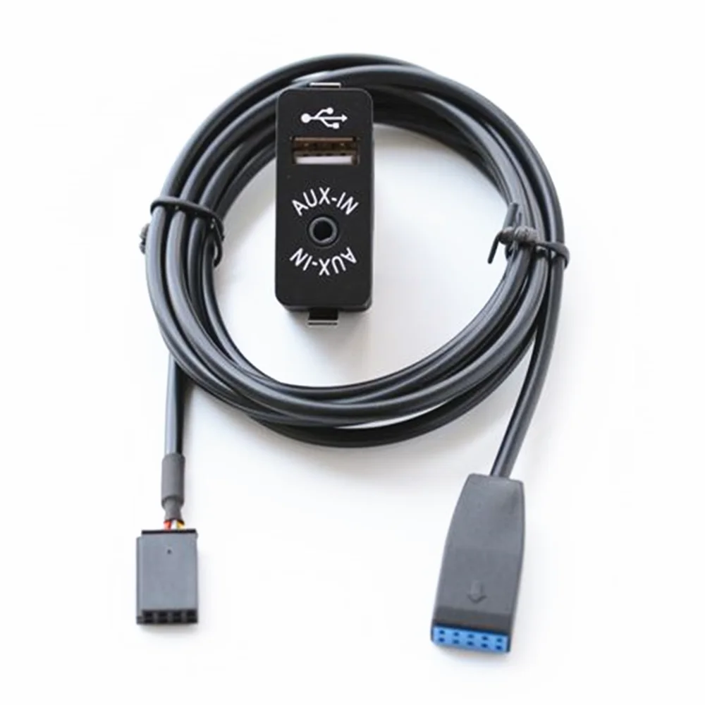 Автомобильный CD-чейнджер оригинальный AUX IN USB-разъем запасной жгут Кабель-адаптер