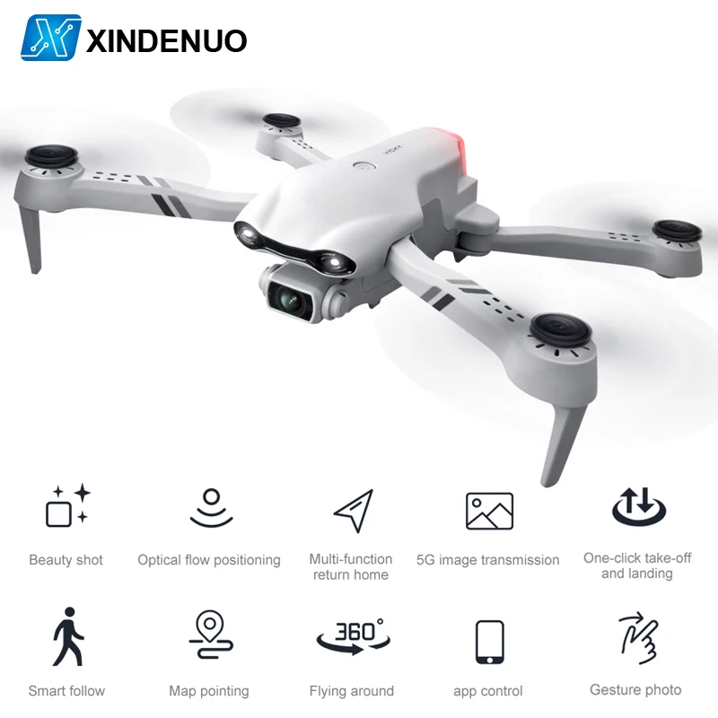 F10 PRO RC Дрон 4K с HD двойной камерой 6K GPS 5G WIFI FPV передача в реальном времени складной