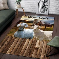 love goats area rug 3d all over printed carpet mat living room flannel bedroom non slip floor rug 03