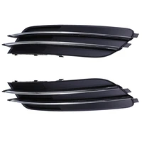 car sticker styling detector abs cover trim front head fog light lamp frame for audi a6a6l c7 2013 2015