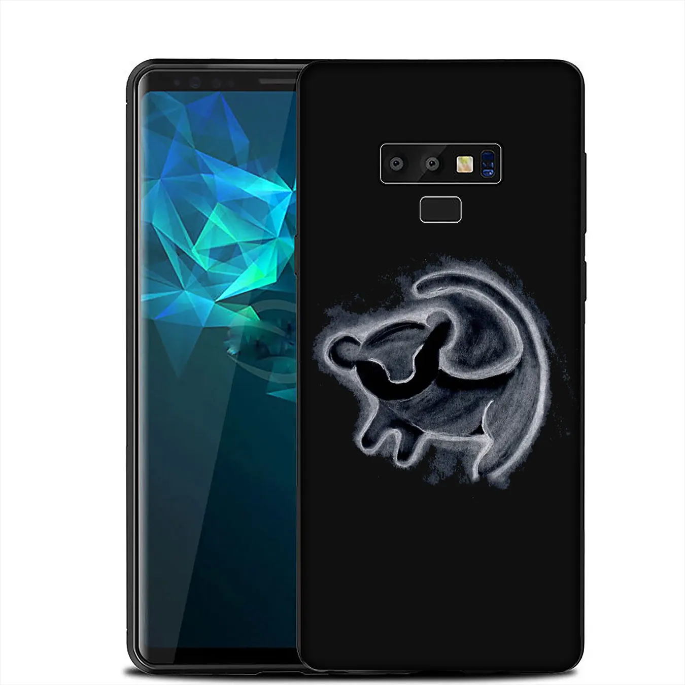 IYICAO Hakuna Matata Lion King Soft Silicone Cover Case for Samsung Galaxy J8 J7 Duo J6 J4 Plus A2 Core Prime 2018 Black |
