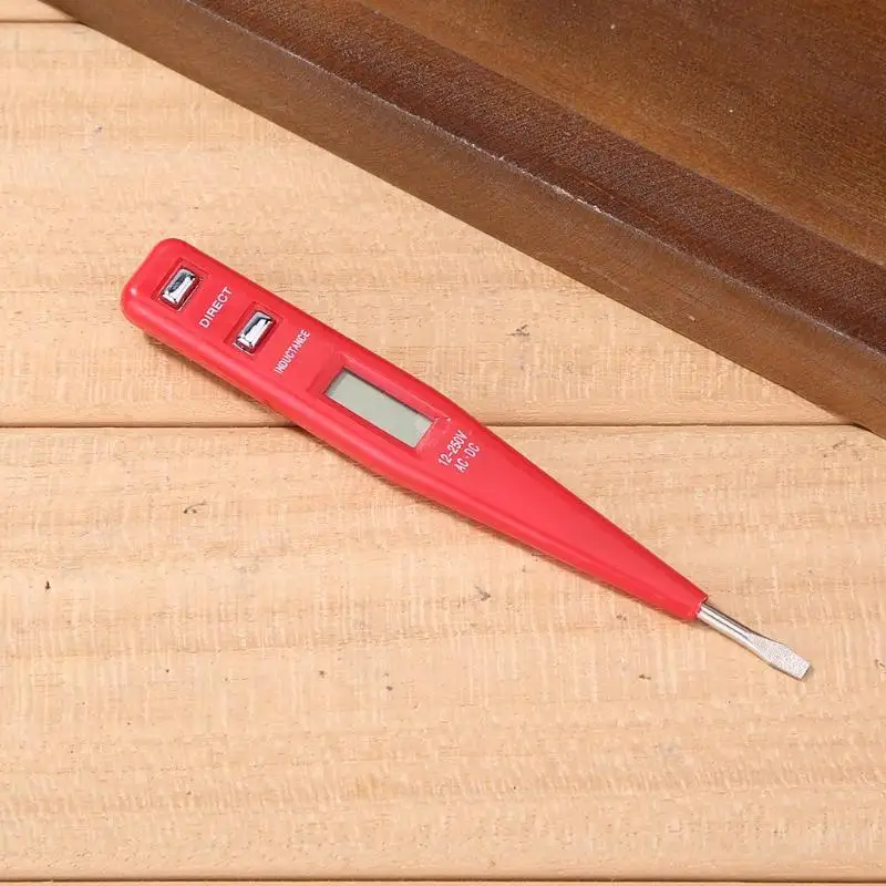 Цифровой дисплей детектор напряжения тестер ручка Многофункциональный