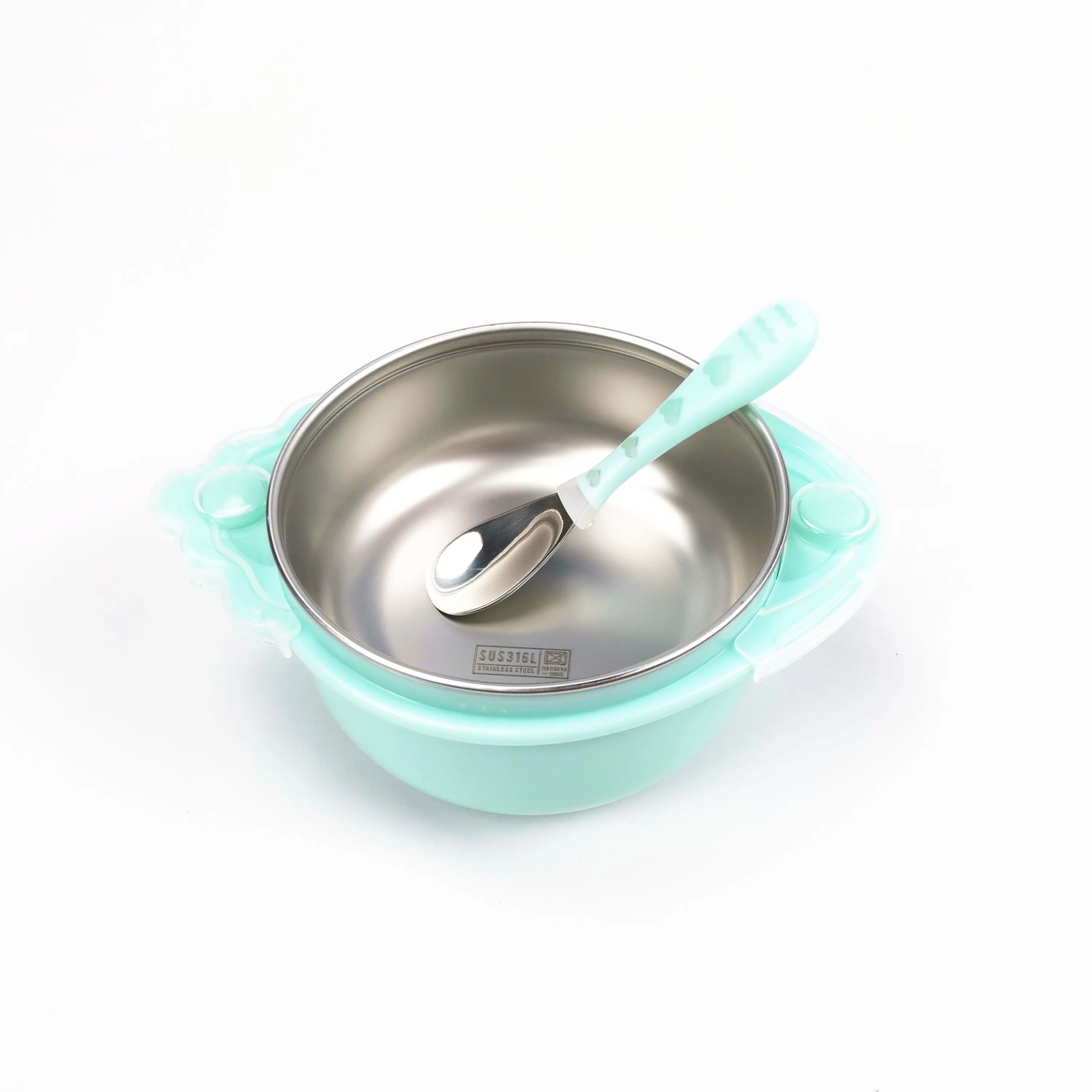 Набор детских тарелок из нержавеющей стали 4 шт./компл.|Тарелки| |