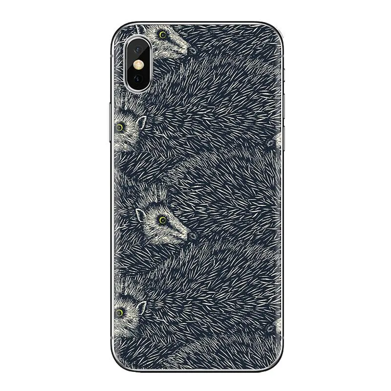 For Sony Xperia Z Z1 Z2 Z3 Z5 compact M2 M4 M5 E3 T3 XA Aqua LG G4 G5 G3 G2 Mini Cute Animal hedgehogs mouse Silicone Shell Case |