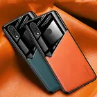 Чехол для Huawei Nova 3, 4, 5, 6, 7, Se Pro, роскошный кожаный чехол для Huawei Nova 3e, 4e, 3i, 5i Pro, акриловое зеркало, защита от падения