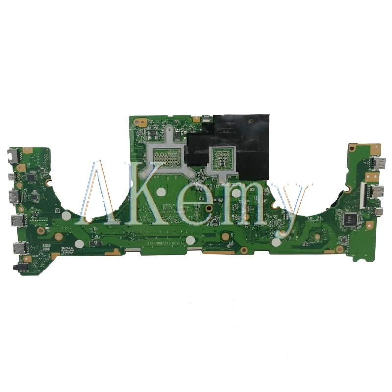 Online GL703VM DA0BKNMBAB0 Mainboard Für Asus GL703VM Laptop Motherboard System Board W/ I7-7700HQ CPU N17E-G1-A1 GTX1060-6G GPU