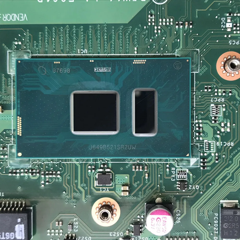 Материнская плата для ноутбука Acer Aspire ES1-572 Series SR2UW i3-6006u CPU B5W11 LA-E061P 100%