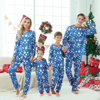 sleepwear christmas pajamas family matching outfits mother kids family clothing set baby winter 2021 christmas clothes snowflake