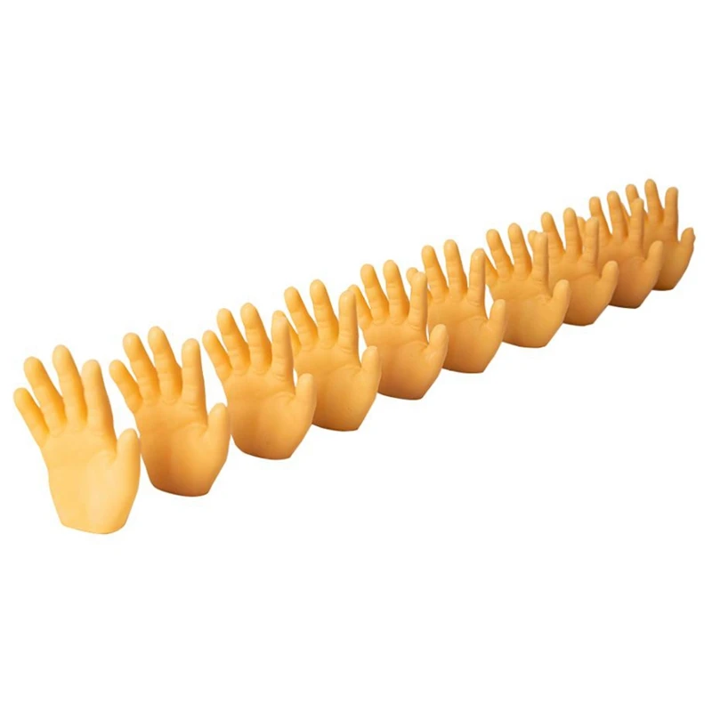 

Mini Games, Flat Hand Style Hands Dominoes Mini Hand for Party and Game, Set of 10