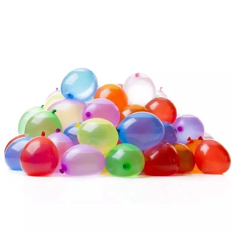 Globos de agua de l&aacute;tex para ni&ntilde;os, bombas de agua de anudado autom&aacute;tico r&aacute;pido, para playa y verano al aire libre, juego de guerra de agua, juguete para fiesta, 1110 Uds.-5