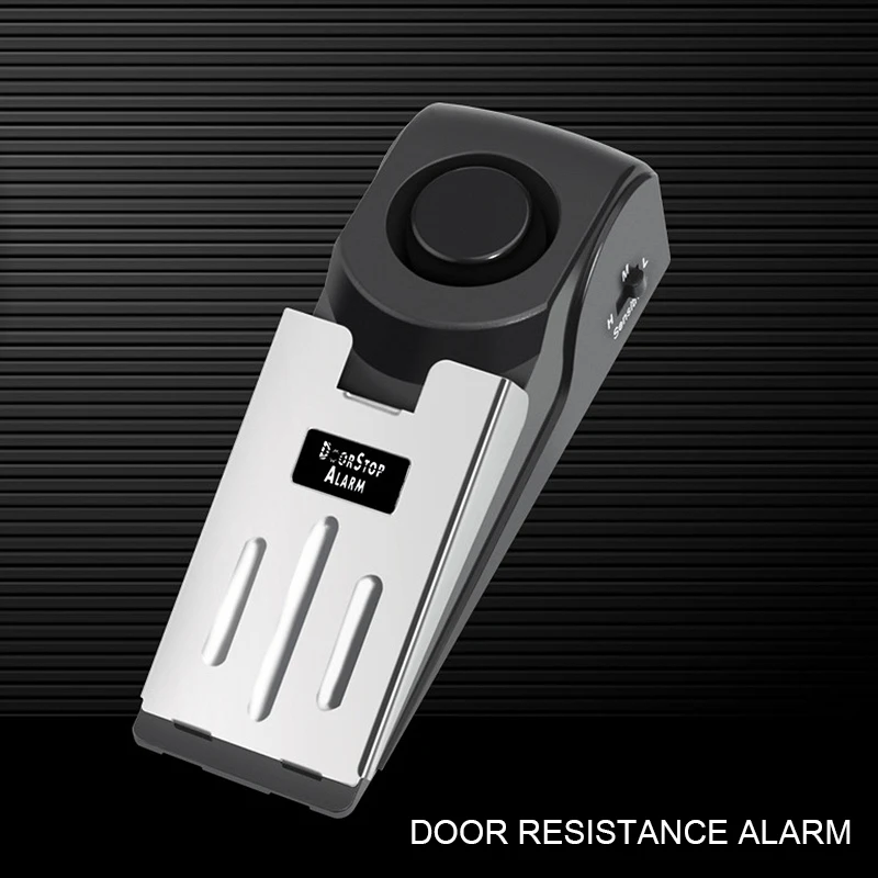 1Pcs Door Stop Alarm Wireless Security Home System Device Safety Wedge Alert For Hotel | Обустройство дома