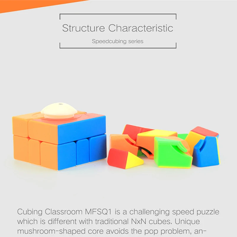 MoYu Meilong Square 1 MoFangJiaoShi SQ1 3X3X3 Speed Magic Cubes Puzzle Educational Toy Kids SQ-1 Game Square-1 Cubo Magico | Игрушки и