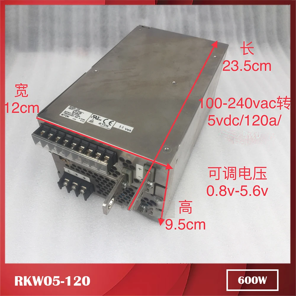 

For TDK RKW05-120 600W 5V 120A Single Lithium Battery Charger With Multi-port USB,Test Before Shipment