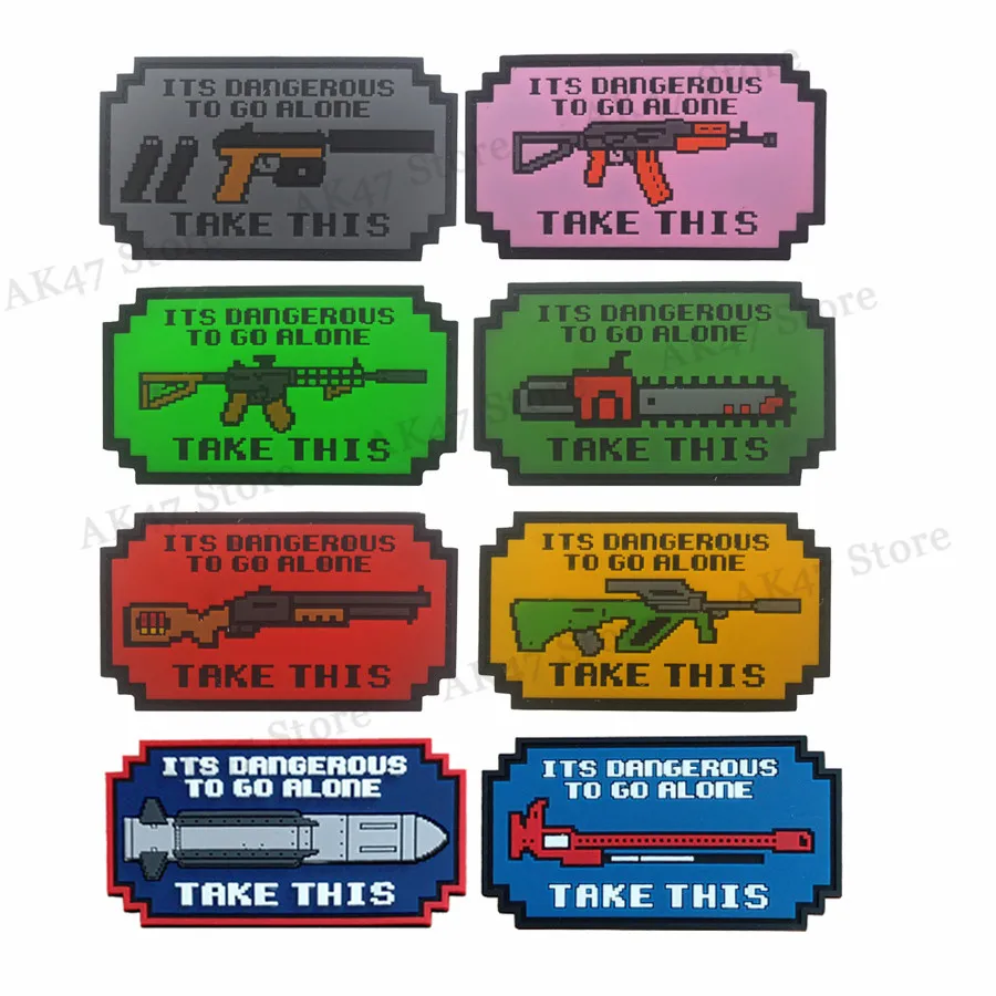 Тактический значок с аппликацией для видеоигр Legend Zelda: опасная самонабирающаяся