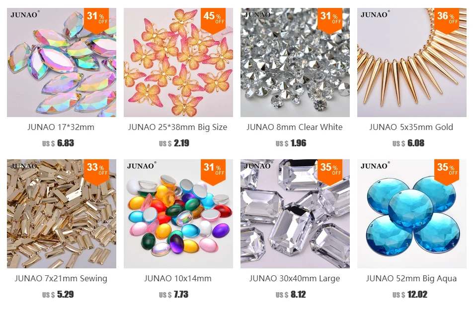 JUNAO, 1, 2, 3 ряда, 1 ярд, SS12, прозрачный кристалл, цепочка, стразы, отделка, стекло, камни, окантовка, ювелирные изделия, аппликация для одежды, Декор, ремесла