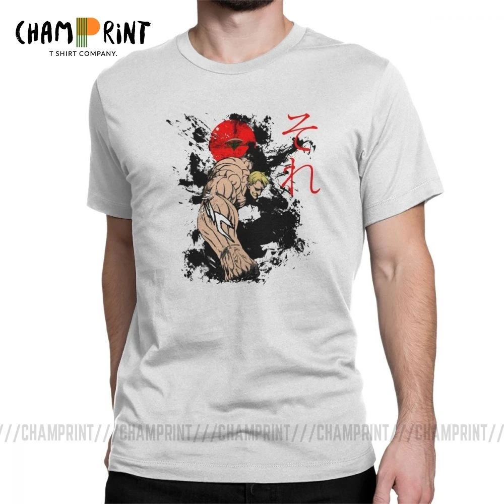 Повседневные мужские футболки с коротким рукавом The Seven Deadly Sins Escanor летние