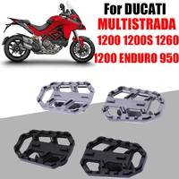 for ducati multistrada 950 1200 1200s 1260 1200 enduro motorcycle wide footrest footrests footpegs foot pegs pedal rests pedals