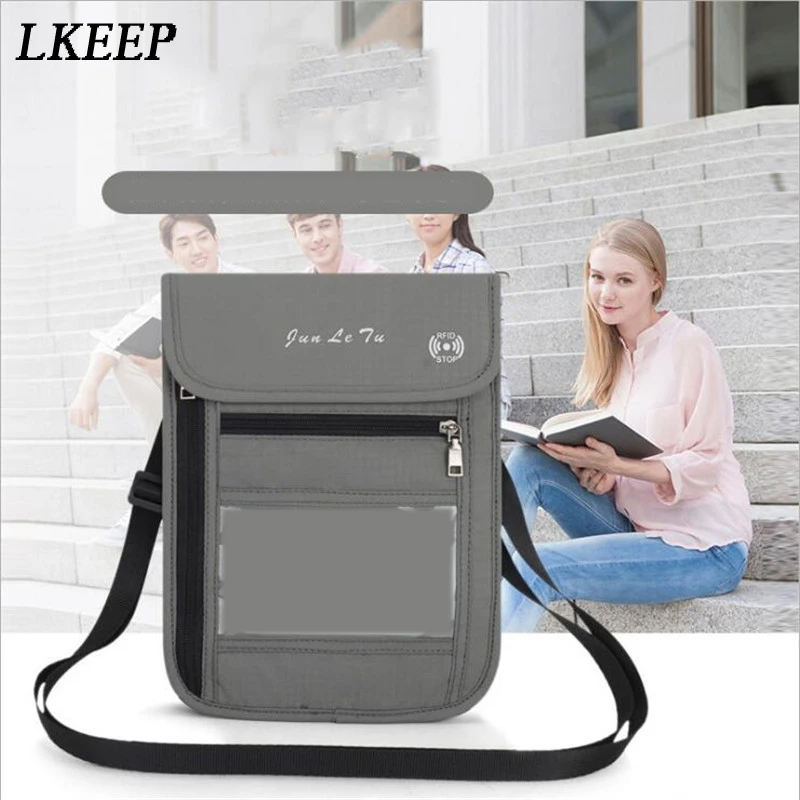 

Дорожная сумка с лямкой на шее паспорт мешок многофункциональный документ Для мужчин т Вышивка крестом пакет защитный чехол с кошельком дл...