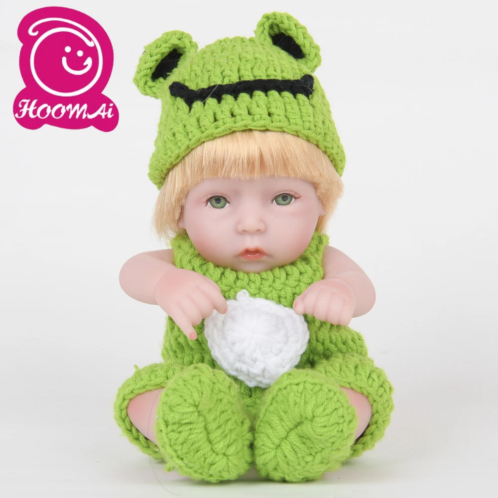 Горячая продажа Bebe Reborn Baby Doll игрушка 10 дюймов новорожденный полностью виниловый