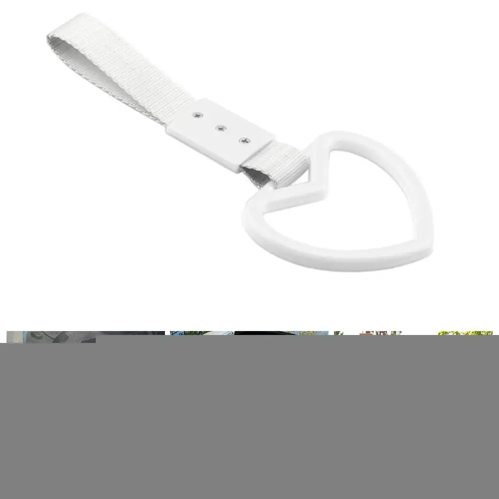 Кольцо в форме сердца JDM ручка для поезда автобуса ручной ремешок Стайлинг дрифта