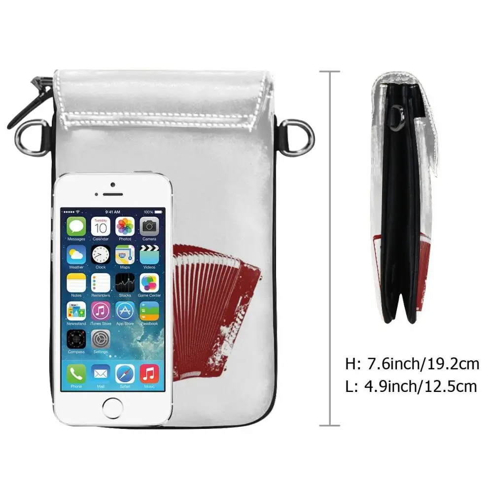 Musette Shoulder Bag If I Cant Take My Accordion Im Not Going Leather Trending Print Women Bags Multifunctional Small Purse | Багаж и