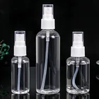 Многофункциональная бутылка с распылителем воздуха, 50 мл100 мл120 мл, чтобы заполнить пластиковый прозрачный косметический контейнер, 1 шт.