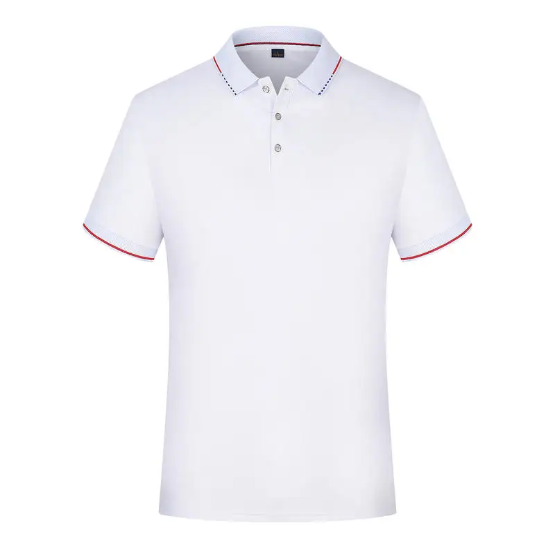 

2021 new polo shirt short-sleeved summer handsome and comfortable shirt pure color trend fashion men's polo shirt men's shirt S-