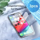 Защитное стекло для iPhone X, XR, XS Max, 7, 8 Plus, 1-3 шт.