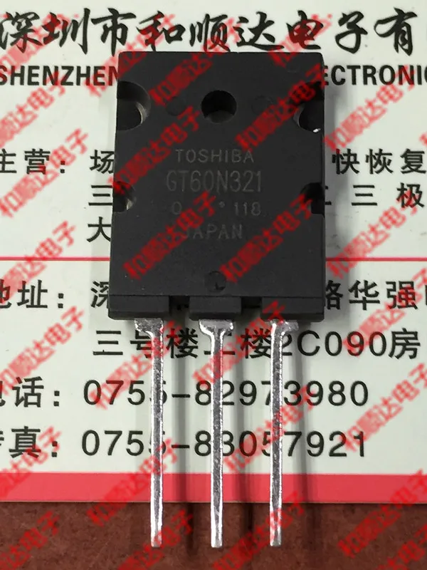 5 шт./лот GT30J322 GT60N321 с изолированным затвором (IGBT) сопряжение трубки|Соединители| |