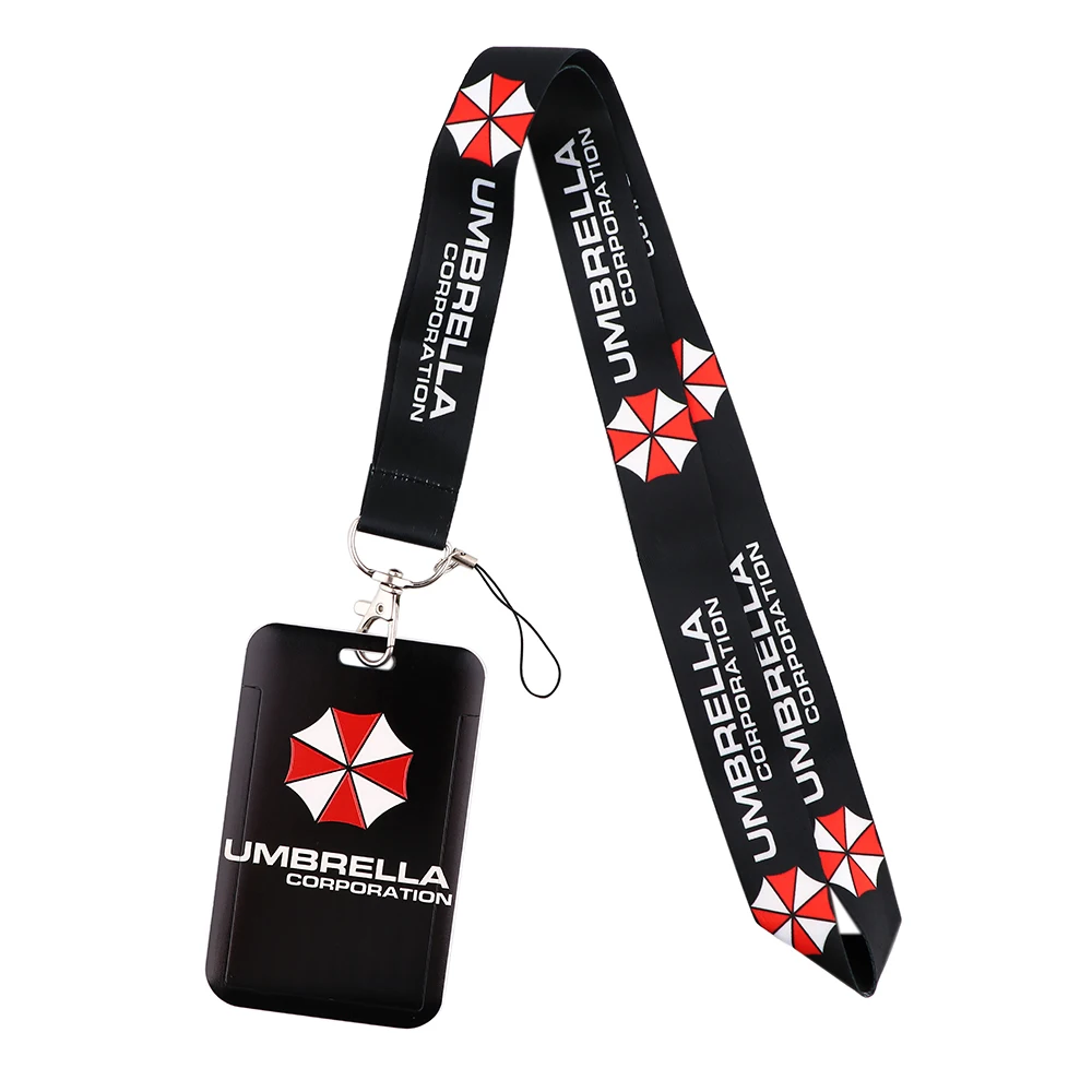 YQ581 Cool Movies Umbrella Lanyard ID Card Cover USB Name Badge Holder Neck Strap DIY Hang Rope Keychain Phone Rope Card Holder images - 6
