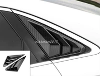 carbon fiber side vent window scoop louver cover trim for audi a4 b9 2017 2019 car modification auto parts