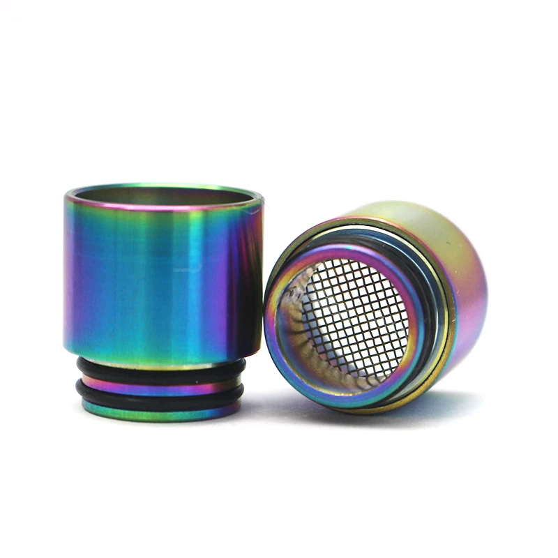 

10pcs High quality 810/510 Drip Tip stainless steel driptip Ecigarette wide bore Mouthpieces for Vape Tank Vaporizer Atomizer