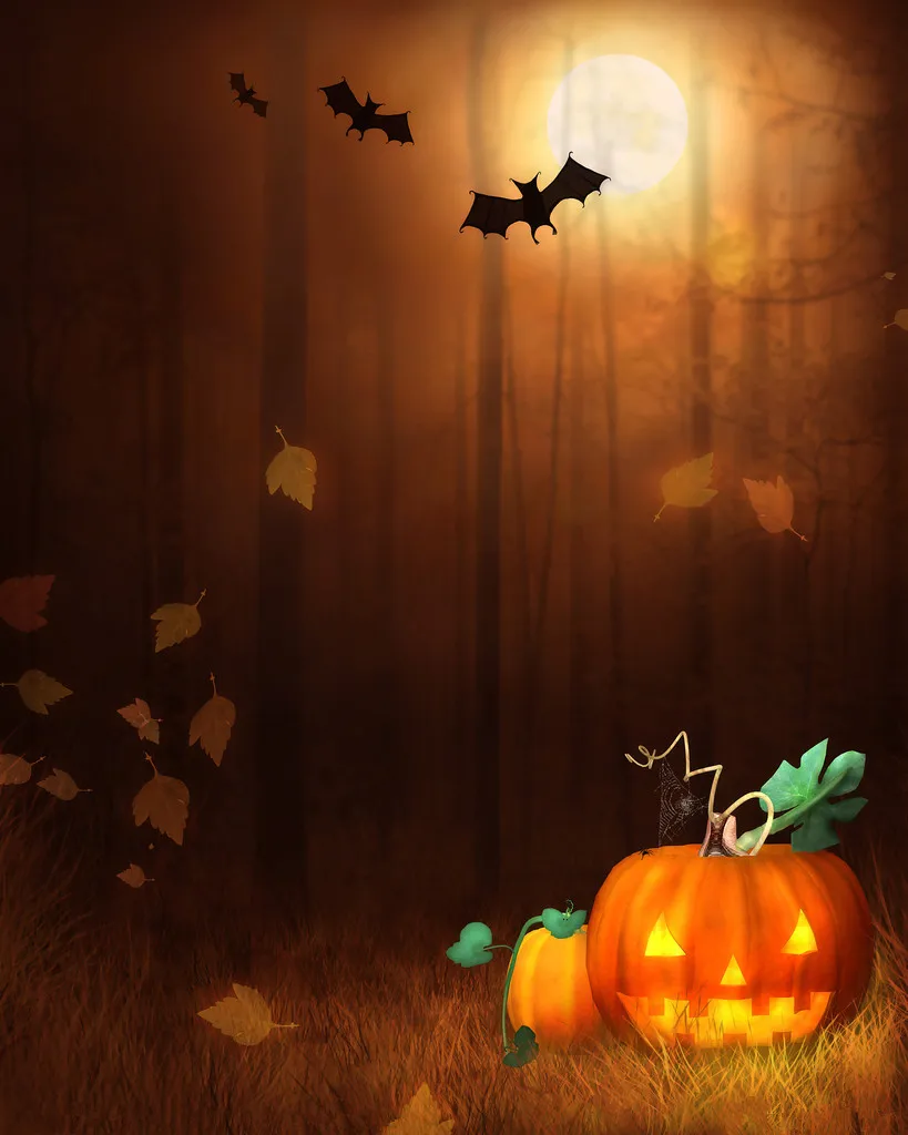 

SHENGYONGBAO Art Fabric Custom Photography Prop Halloween day Wood planks theme Photo Studio Background 16520-1125