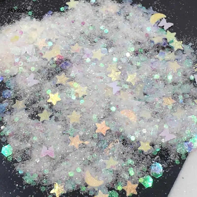 

10Ml Epoxy Resin Fillings Sparkling Glitters Mixed Chunky Sequins Resin Crafts