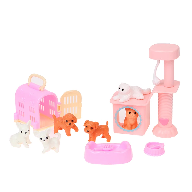 Супермилый кукольный домик для домашних животных кошек и собак аксессуары