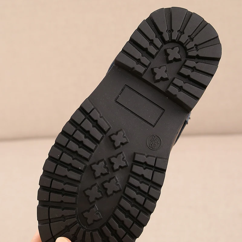 CYSINCOS/детская кожаная обувь в британском стиле детская для маленьких девочек