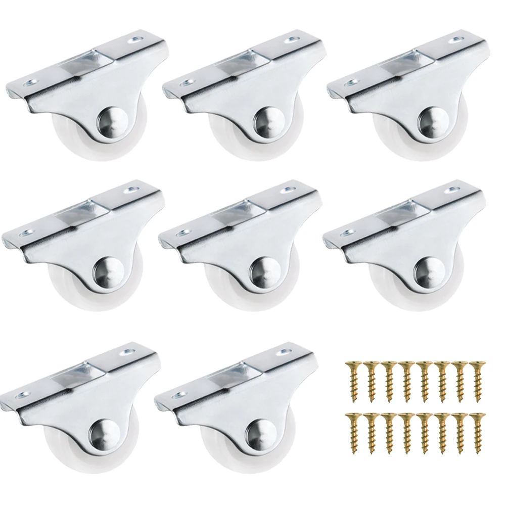 8 шт Мебельные ролики колесики направляющее колесо тележки офисные кресла