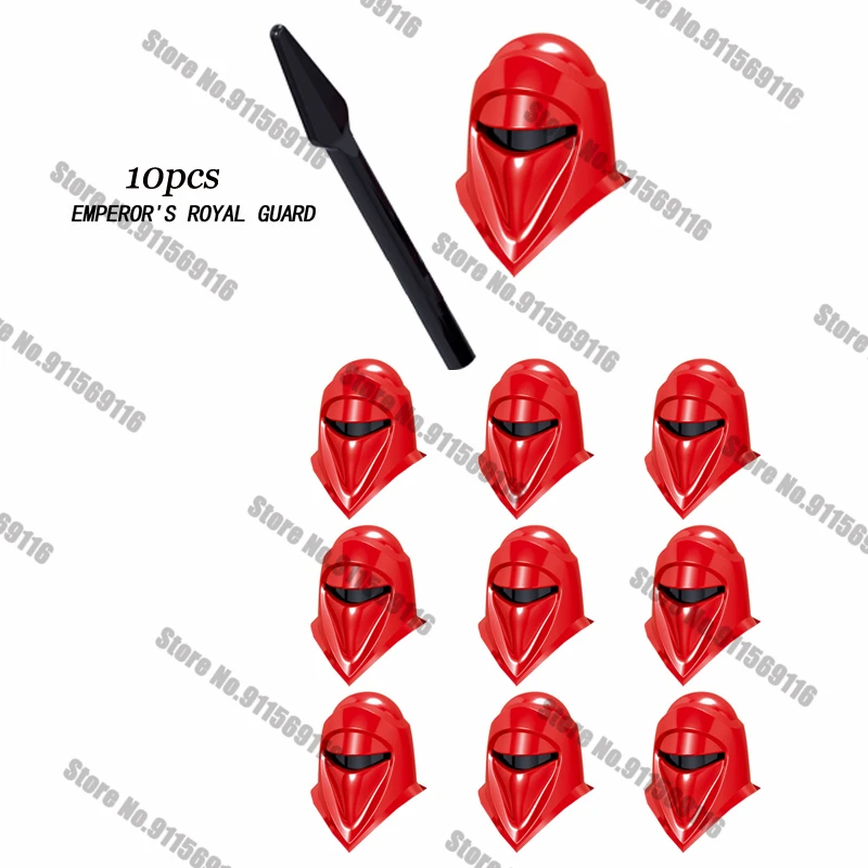 10 шт. Детский конструктор Королевская гвардия