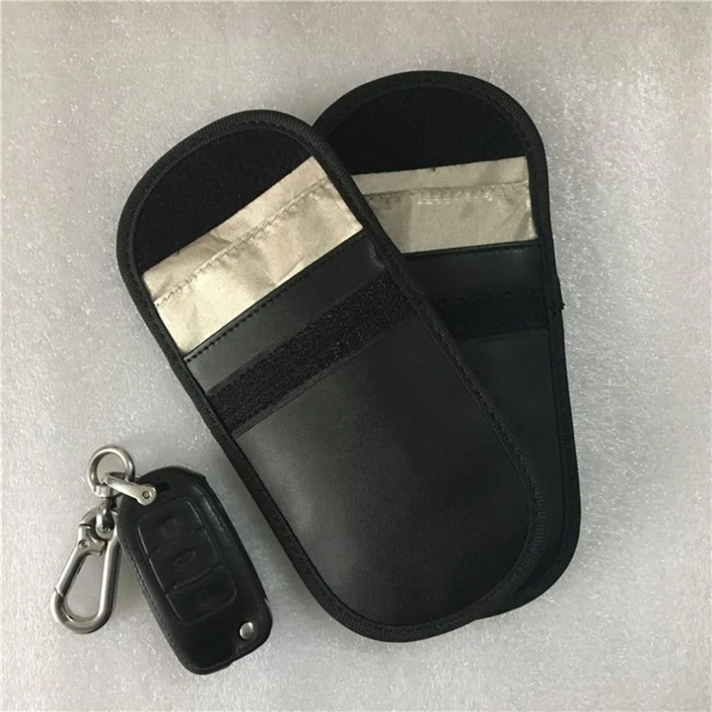 Rfid-чехол для ключей для мобильного телефона с защитой от радиации, защитная сумка, посылка для карт, чехол для карт, 2 шт