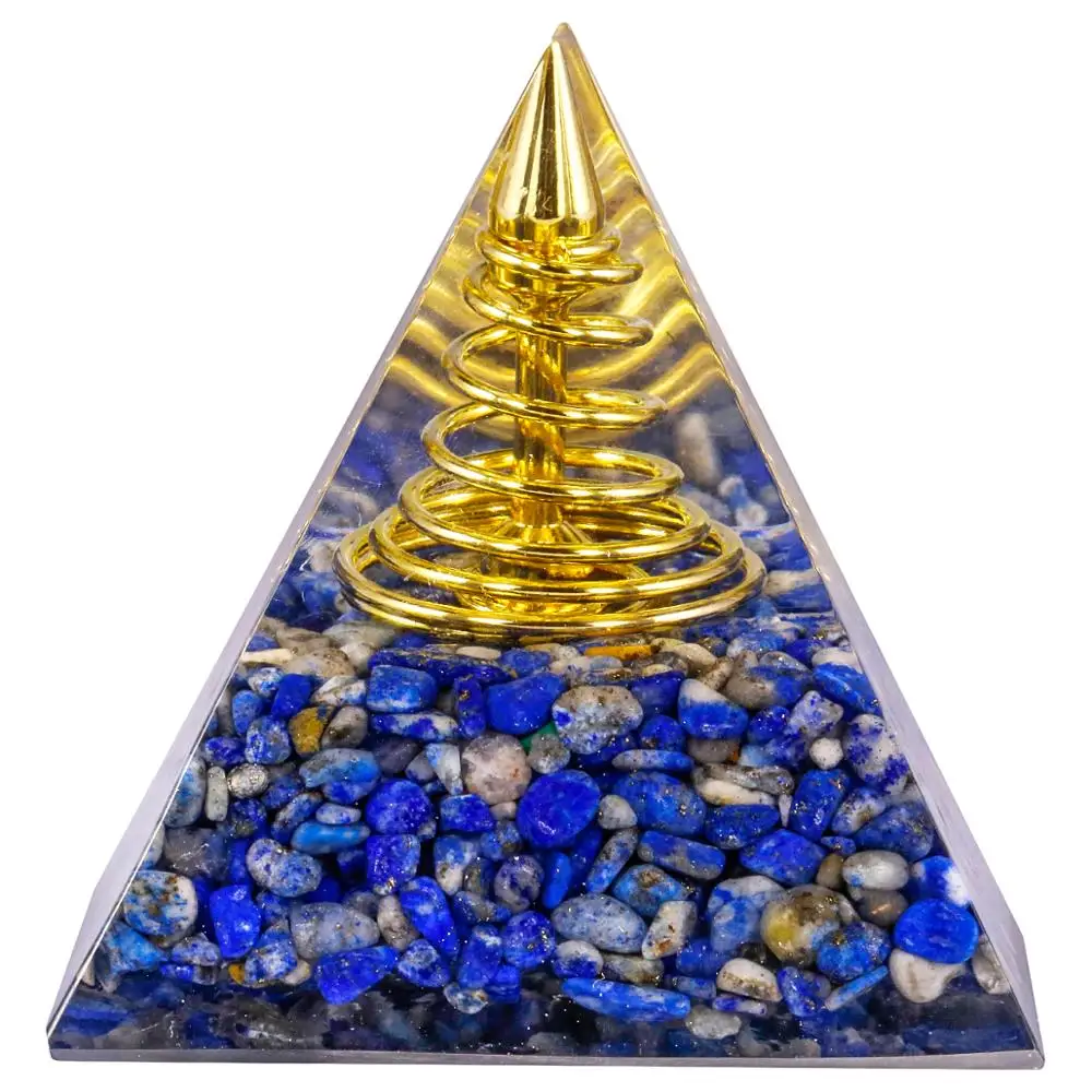 Кристаллическая Пирамида TUMBEELLUWA Orgone генератор энергии рейки гравий камень