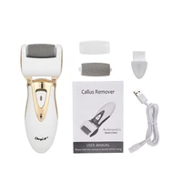waterproof usb rechargeble electric pedicure tools foot care machine callus remover dead skin remover foot file heel cleaner