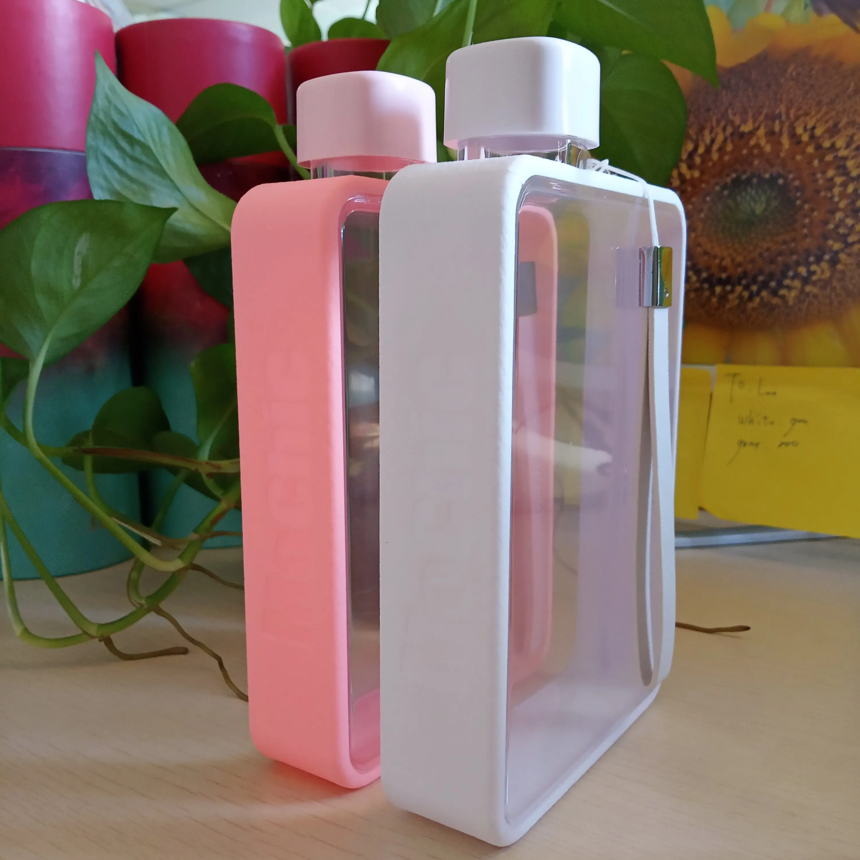 Индивидуальный Логотип прозрачная бутылка для воды чашка путешествий женская