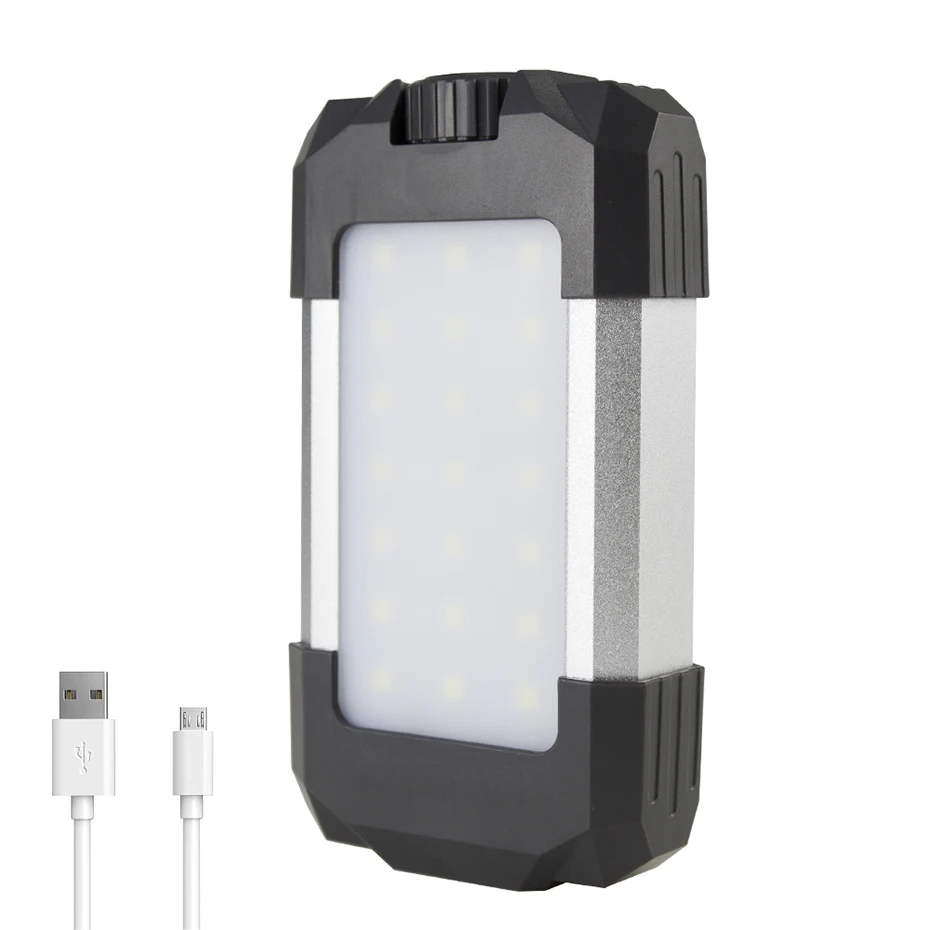 

USB Camping Lantern High Brightness Portable Spotlight IPX5 Waterproof Work Light 6000MAH Power Bank Flashligh Searchlight