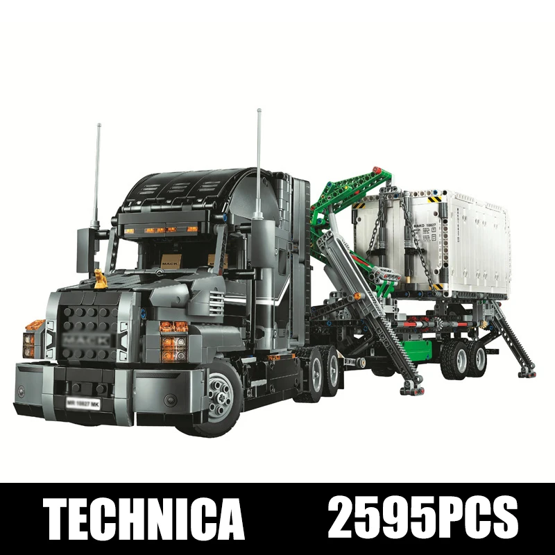 В наличии высокотехнологичный автомобиль 2 в 1 контейнер мусоровоз модель набор