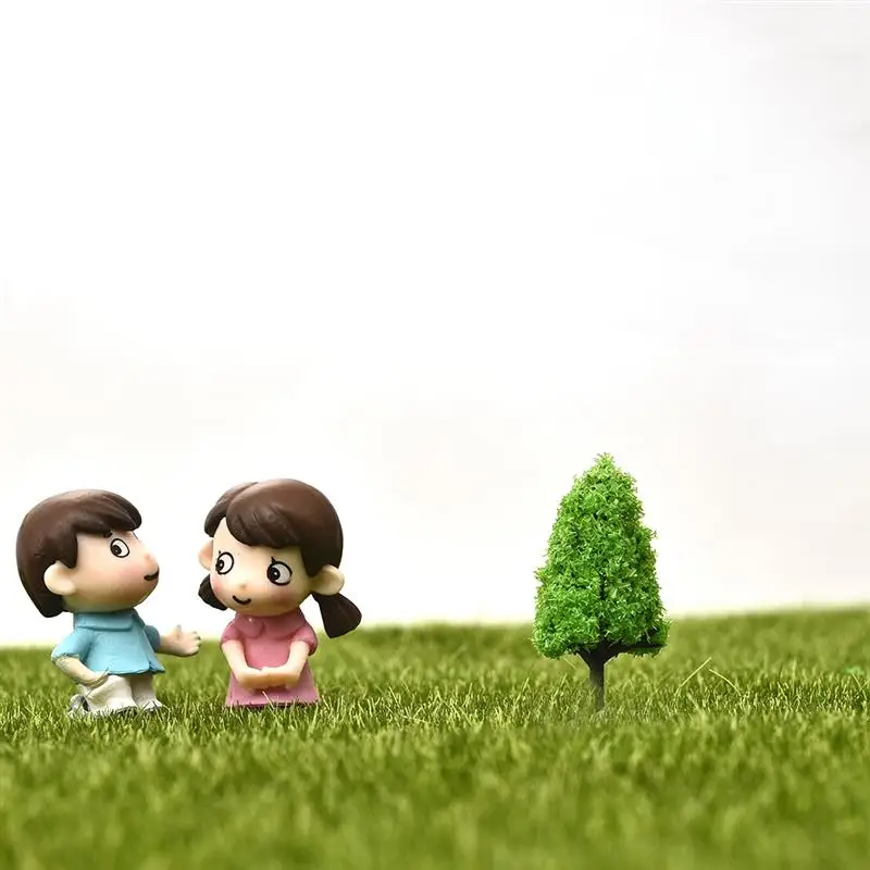Симпатичный мини дерево Фея садовые миниатюры цветок украшения микро Пейзаж для
